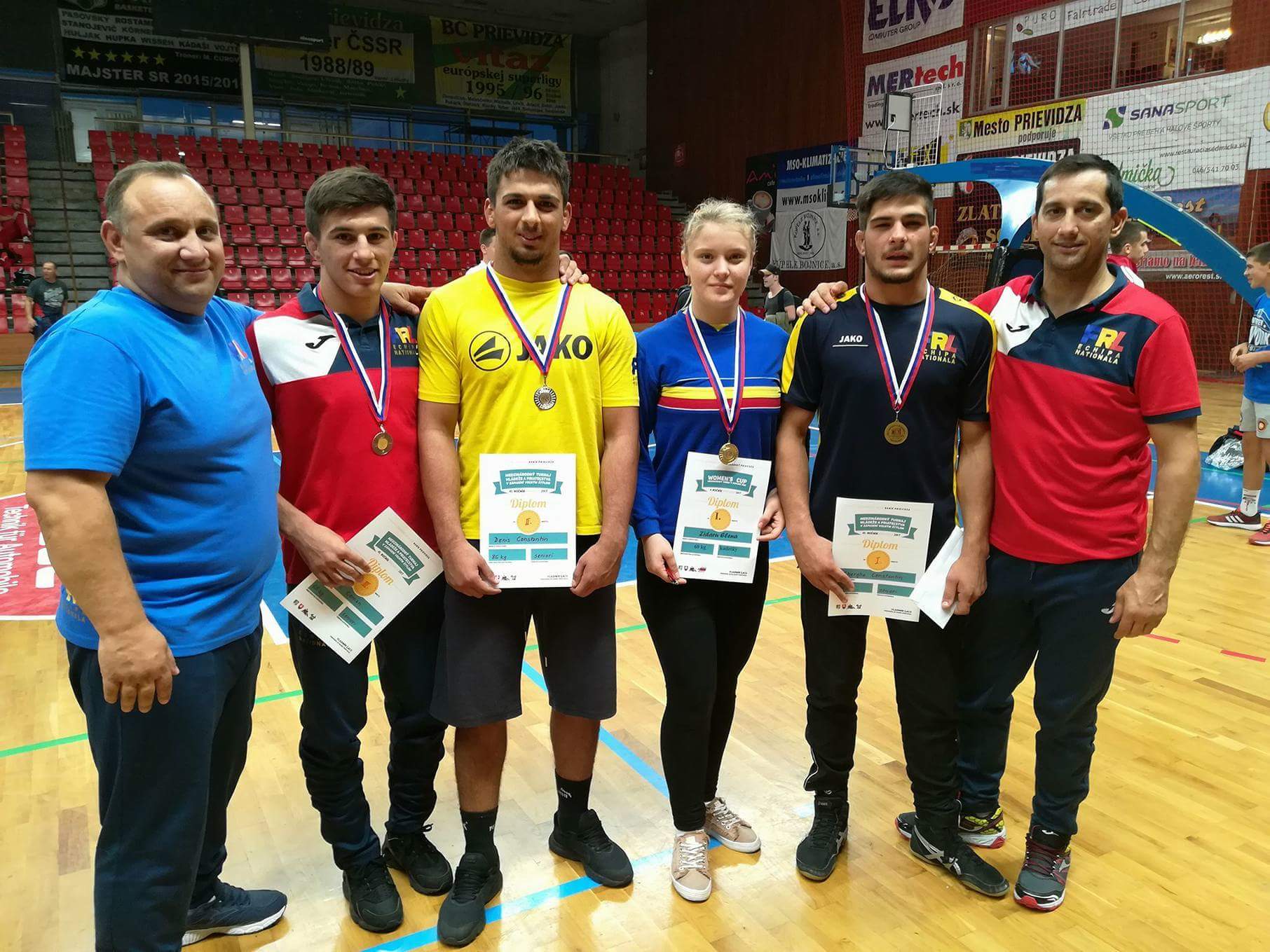 Turneul Internațional de lupte  de la Prievidza -Slovacia