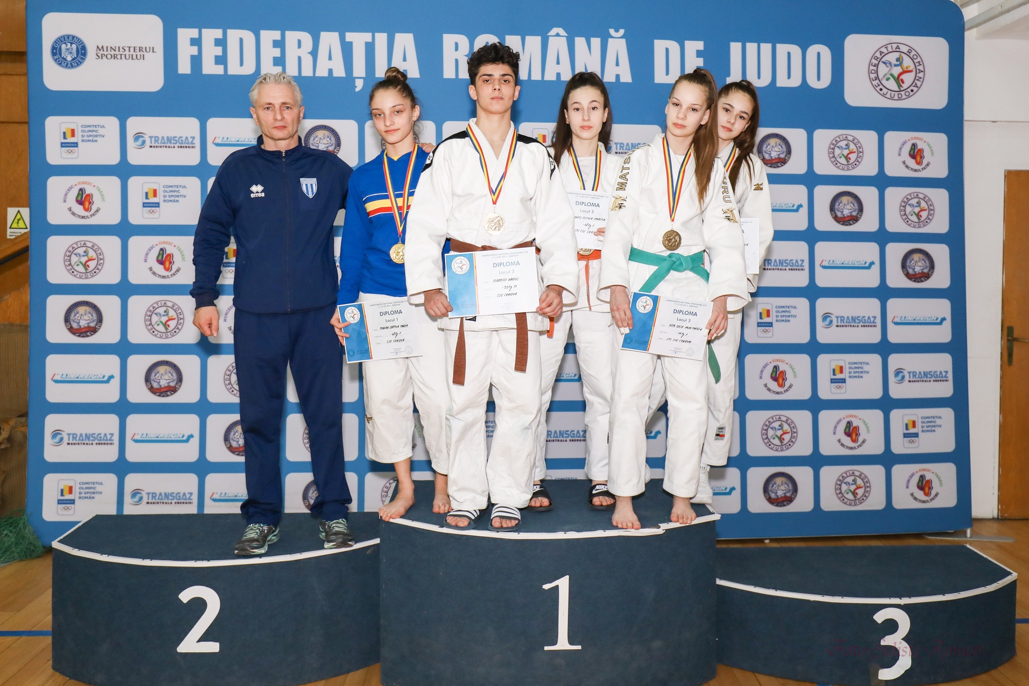 Festivitatea de premiere CAMPIONATUL NATIONAL U18 Judo, CRAIOVA